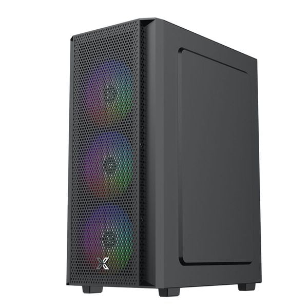 Thùng máy Xigmatek Star 3F (EN90649) F-ATX | Kèm sẵn 3 Fan, Đen 