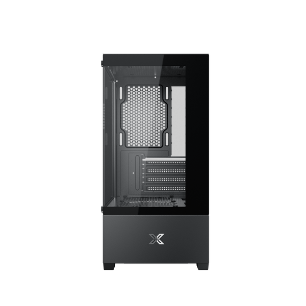  Thùng máy Xigmatek View III | M-ATX/Mini-ITX, 2 Mặt Kính Cường Lực, Đen 