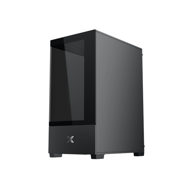  Thùng máy Xigmatek View III | M-ATX/Mini-ITX, 2 Mặt Kính Cường Lực, Đen 