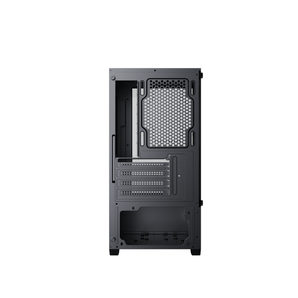  Thùng máy Xigmatek View III | M-ATX/Mini-ITX, 2 Mặt Kính Cường Lực, Đen 