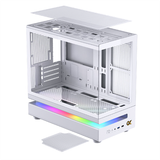  Thùng máy XIGMATEK WIND M 3AF ARCTIC EN90342 | M-ATX/ITX, Kèm 3 Fan, Trắng 