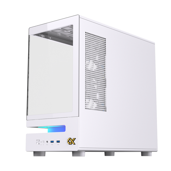  Thùng máy XIGMATEK WIND M 3AF ARCTIC EN90342 | M-ATX/ITX, Kèm 3 Fan, Trắng 