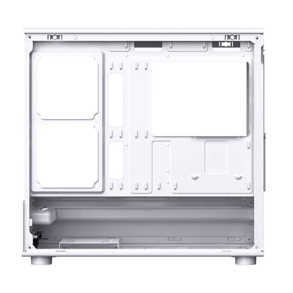  Thùng máy XIGMATEK WIND M 3AF ARCTIC EN90342 | M-ATX/ITX, Kèm 3 Fan, Trắng 