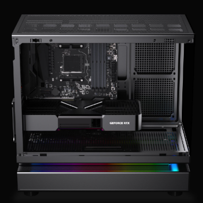  Thùng máy XIGMATEK WIND M 3AF EN90335 | M-ATX/ITX, Kèm 3 Fan, Đen 
