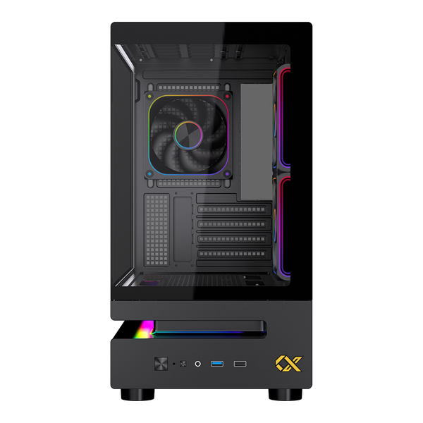  Thùng máy XIGMATEK WIND M 3AF EN90335 | M-ATX/ITX, Kèm 3 Fan, Đen 