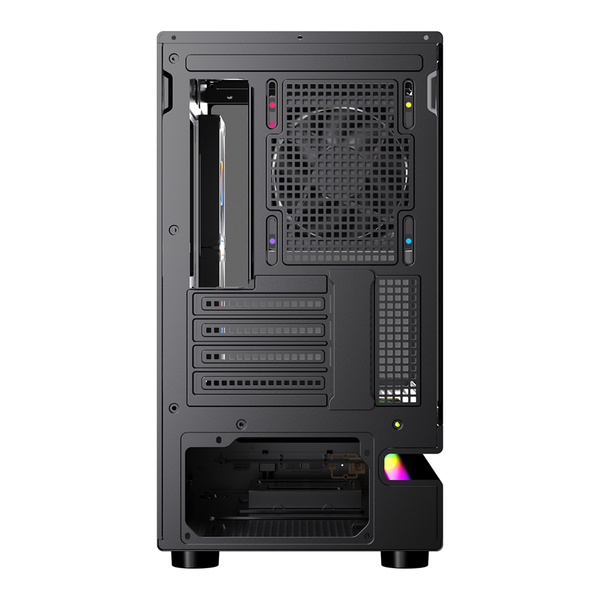  Thùng máy XIGMATEK WIND M 3AF EN90335 | M-ATX/ITX, Kèm 3 Fan, Đen 