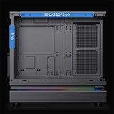  Thùng máy XIGMATEK WIND M - EN90359 (Không Kèm Fan) | M-ATX/ITX, Đen 