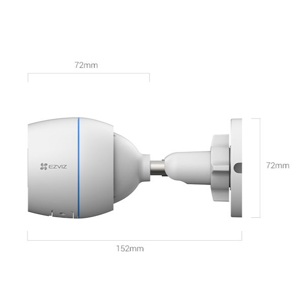  Camera WiFi ngoài trời EZVIZ CS-C3TN | 3MP, 2K, Hồng ngoại 