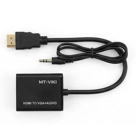 Cáp HDMI qua VGA – Audio 20cm