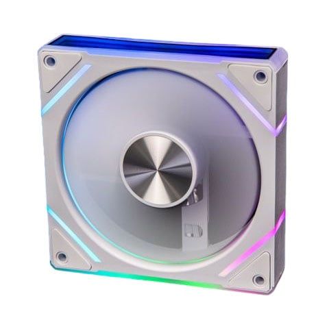  Quạt tản nhiệt PC Leopard V1 | Fan lẻ 120mm, ARGB, Gió ngược, Trắng 