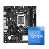  COMBO CPU I3 12100F Box CH - Mainboard Asus H610M-H2 ASRock 