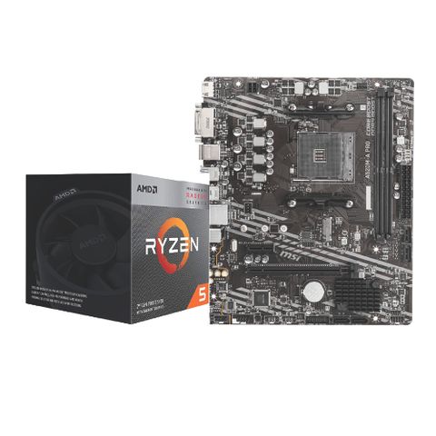 COMBO AMD R5 3400G - MSI A520M-A PRO