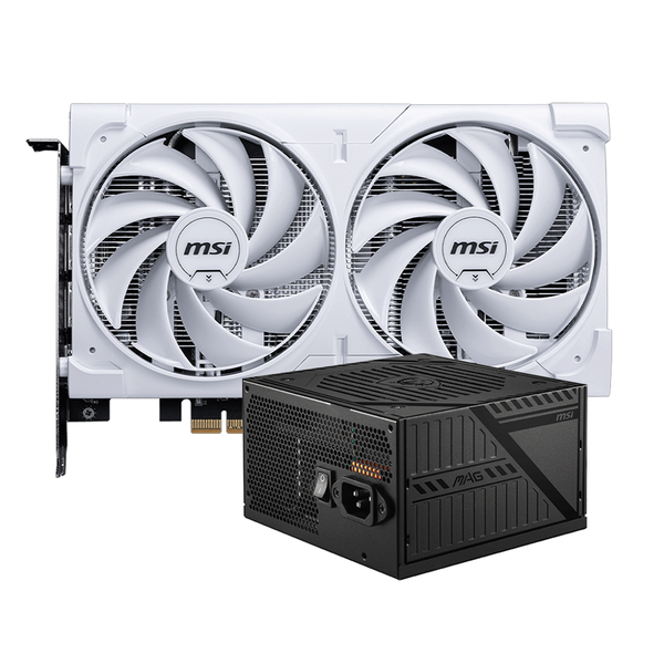  COMBO VGA 5060 MSI - NGUỒN MSI MAG A650BNL 