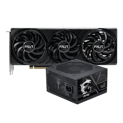 COMBO VGA 5070 PALLIT - NGUỒN MSI MAG A750BNL