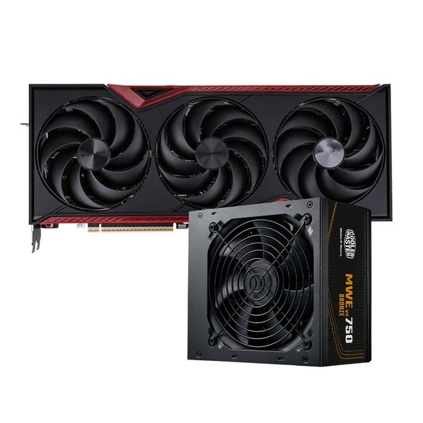  COMBO VGA 5070TI CLF BATTLE X - NGUỒN MSI COOLER MASTER 750W MWE 