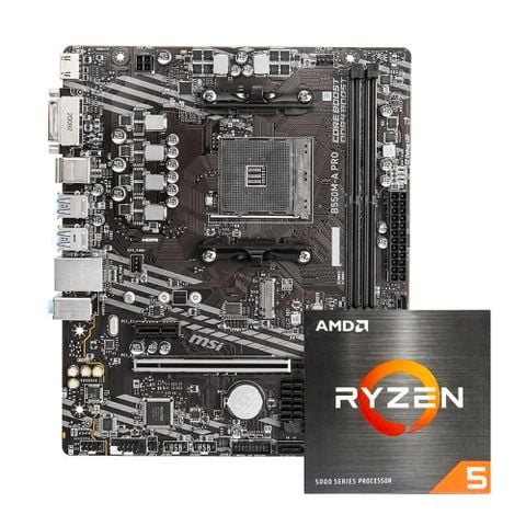 COMBO AMD Ryzen 5 5500 - MSI B550M-A PRO