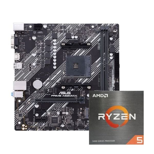  COMBO AMD Ryzen 5 5600GT - ASUS A520M-K PRIME 