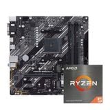  COMBO AMD Ryzen 5 5600X - ASUS B550M-K PRIME 