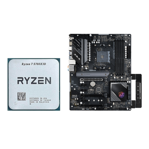 COMBO AMD R7 5700X3D - ASRock X570S PG Riptide