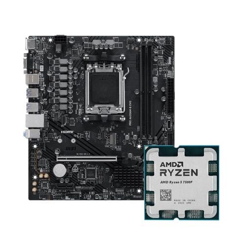 COMBO AMD Ryzen 5 7500F - MSI A620M-E PRO