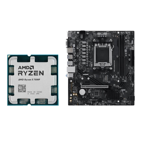 COMBO AMD R5 7500F - MSI Pro A620AM-B EVO