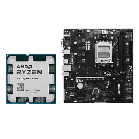 COMBO AMD R5 7500F - ASRock A620AM - HVS