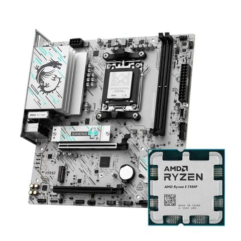 COMBO AMD Ryzen 5 7500F và MSI B840M GAMING WIFI 6E