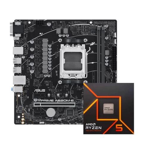 COMBO AMD Ryzen 5 7600 - ASUS A620M-E PRIME