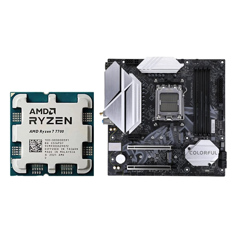 COMBO AMD Ryzen 7 7700 - Colorful Battle-Ax B650M Plus wifi v15