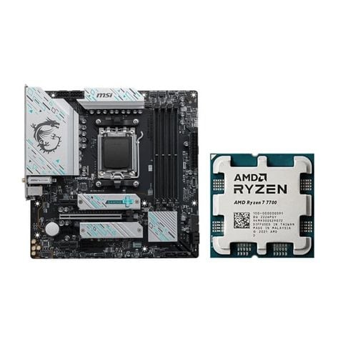 COMBO AMD RYZEN 7 7700 - MSI B650M GAMING PLUS WIFI