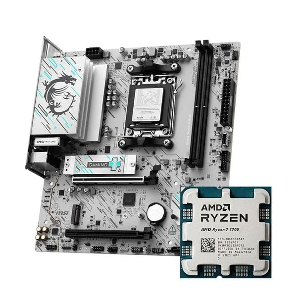  COMBO AMD Ryzen 7 7700 - MSI B840M GAMING WIFI 6E 
