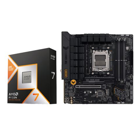 COMBO AMD R7 9800X3D - ASUS B650M-E TUF GAMING PLUS WIFI