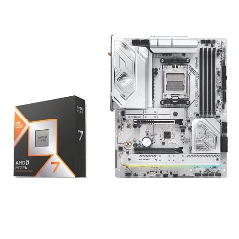 COMBO AMD | ASROCK X870 STEEL LEGEND WIFI - R7 9800X3D