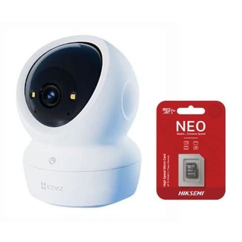 Combo Camera EZVIZ H6C G1 5MP + thẻ nhớ 64GB