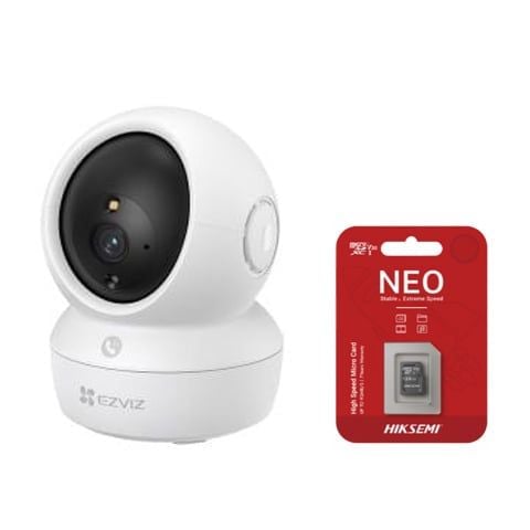Combo Camera EZVIZ H6C PRO 5MP  + thẻ nhớ 64GB