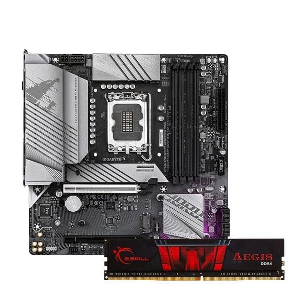  COMBO RAM 16GB Gskil - Main B760M Aorus WF6 Gen 5 
