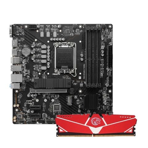 COMBO RAM 16GB KINGSPEC - Main B760M-P MSI