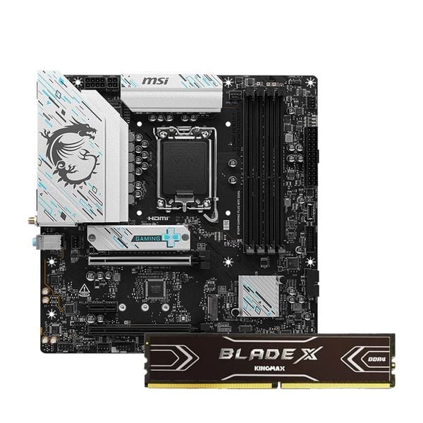  COMBO RAM 16GB KingMax - Main B760M Gaming MSI WF 