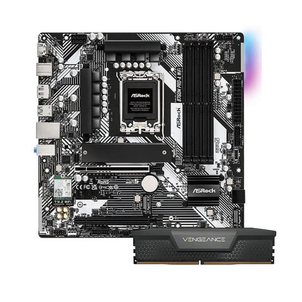  COMBO RAM 5 16G CORSAIR - MAIN B760 ASR 