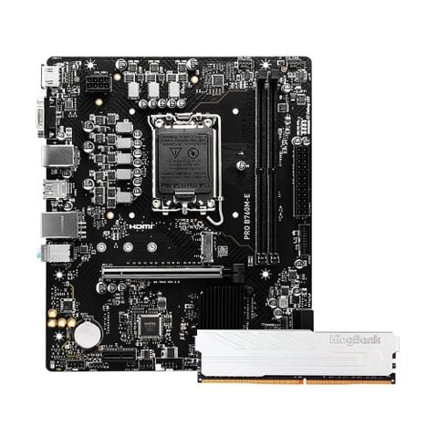 COMBO RAM 5 16G KINGBANK - MAIN B760 MSI