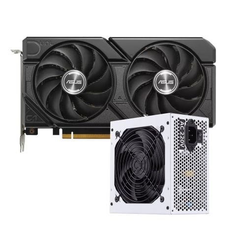 COMBO VGA RX7600 ASUS - NGUỒN SGT 650W WHITE