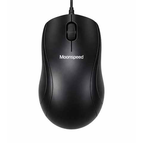 Chuột văn phòng Motospeed F333 | Có dây, 1000 DPI, 90g, Đen (QT)