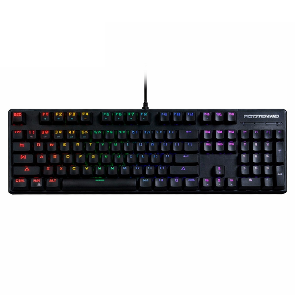  Bàn phím cơ gaming Motospeed WS1 | Có dây, Fullsize, Optical Switch, RGB Rainbow, Black 