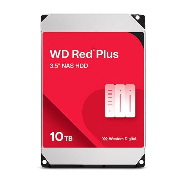  Ổ cứng Western Digital Red Plus 10T (WD100EFGX) 