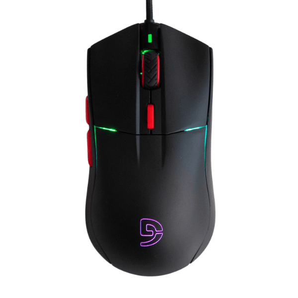  Chuột gaming Fuhlen G60S Pro | Cảm biến PixArt 3519, Switch Huano 50M, RGB, Đen Đỏ 