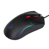  Chuột gaming Fuhlen G60S Pro | Cảm biến PixArt 3519, Switch Huano 50M, RGB, Đen Đỏ 