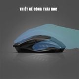  Chuột văn phòng INPHIC F1S | Wireless, 2400 DPI, 95g, Đen 