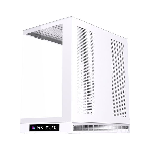  Thùng máy XIGMATEK Cloud Digital ATX (EN90755) (Không Kèm Fan) | E-ATX/ATX, Trắng 
