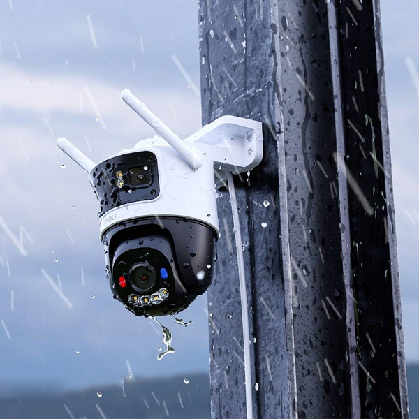  Camera WiFi ngoài trời IMOU Cruiser Triple 11MP IPC-S7UP-11M0WED | 3 Ống kính, Quay quét 360°, WiFi 6, IP66 