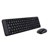  Combo phím chuột văn phòng Logitech MK220 | Wireless, Fullsize, Black 